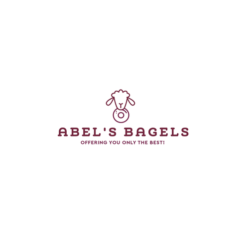 Bagel logo with the title 'Abel's Bagles'
