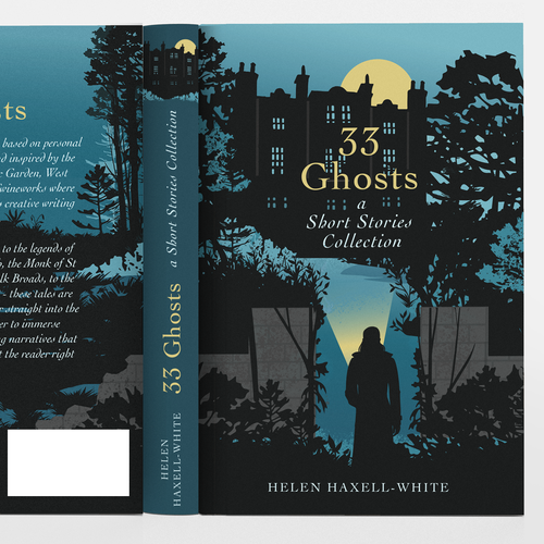 Horror book cover with the title 'Horror cover'