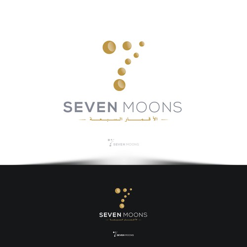 Seven logo with the title 'Seven moons'
