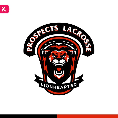 Lacrosse logo with the title 'Logo proposal for Lacrosse Camp'