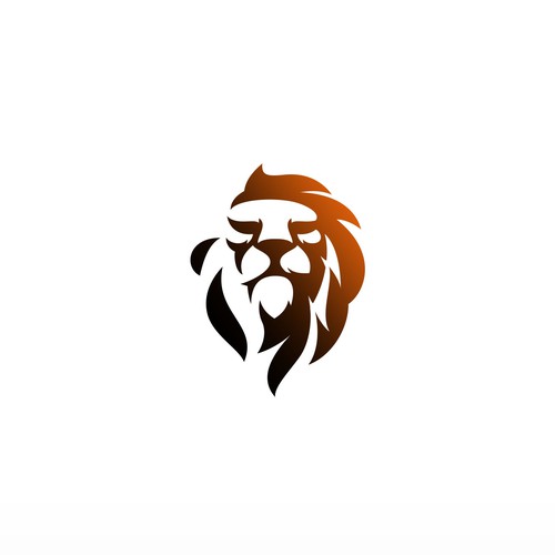 cool lion logos