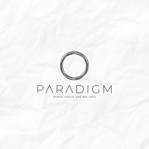 Wellness brand with the title 'Logo for mental health and wellness'