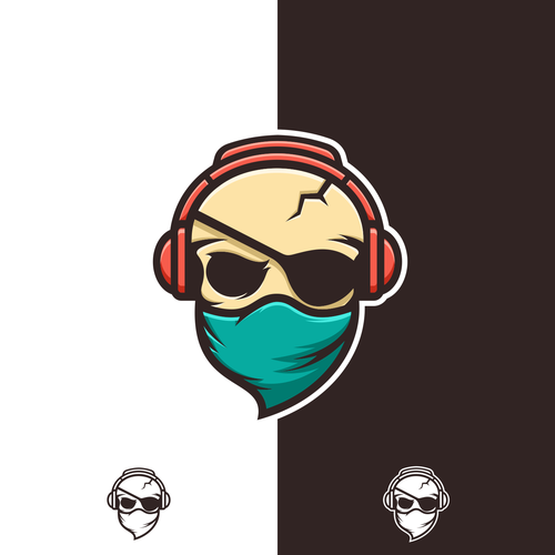 DJ logo with the title 'Electronic DJ/Producer'