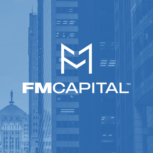 Letter logo with the title 'FMcapital'
