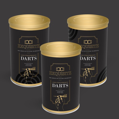 Game packaging with the title 'Pack for Darts Set'