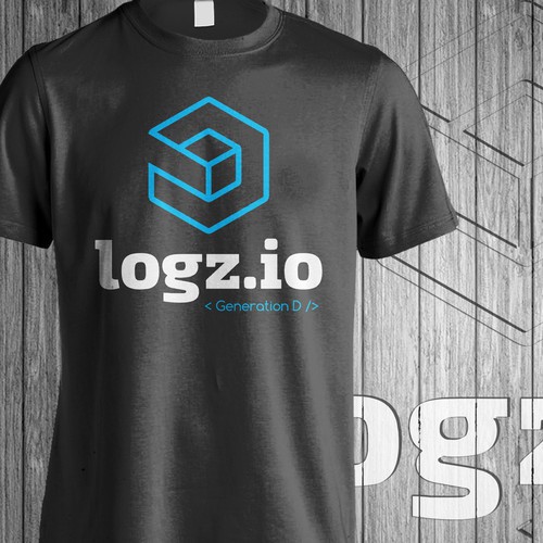 Elegant t-shirt with the title 'Logz.io Tshirt'