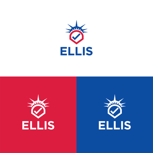 Immigration logo with the title 'Logo for immigration application app'