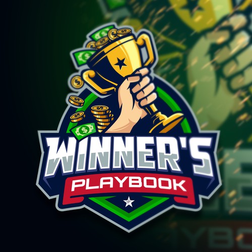 Money design with the title 'Winner's Playbook'