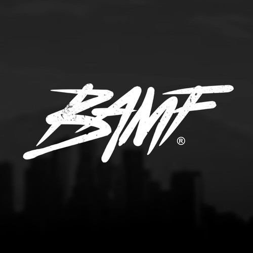 Rap logo with the title 'Typography Logo concept'