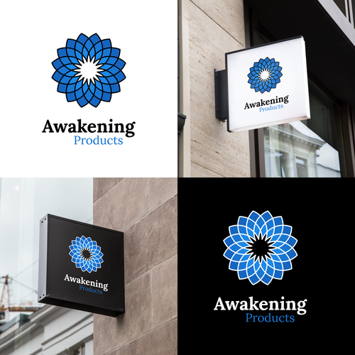 Sacred geometry logo with the title 'Logo for a health company'