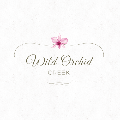 Bridal design with the title 'Elegant logo concept for a wedding space'