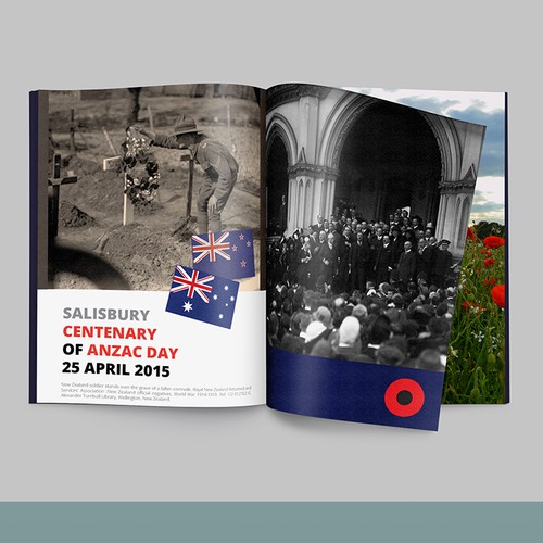 Impact design with the title 'ANZAC 2015'