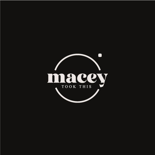 Camera logo with the title 'MACEY'