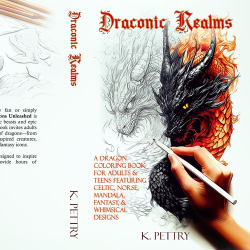 Book cover with the title 'cover design'