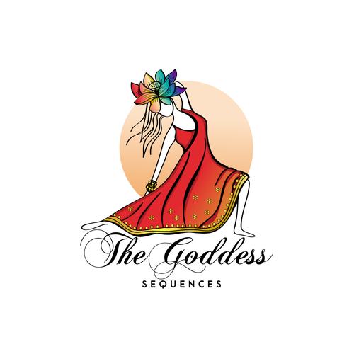 Goddess logo with the title 'The Goddess Sequence'