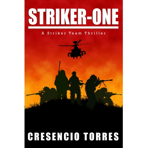 Military book cover with the title 'Striker One'