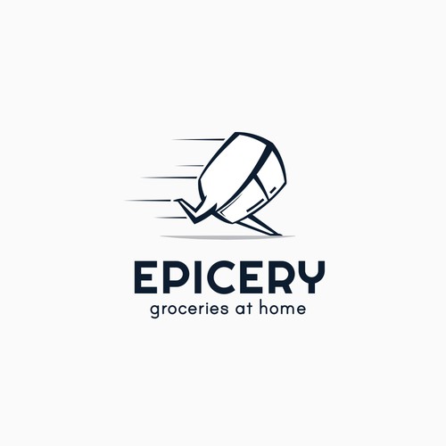 Fast logo with the title 'Logo design for EPICERY'