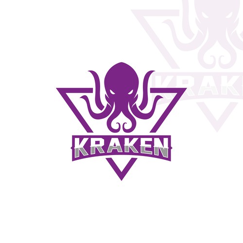 Kraken logo with the title '"KRAKEN" Sports Team!!!'