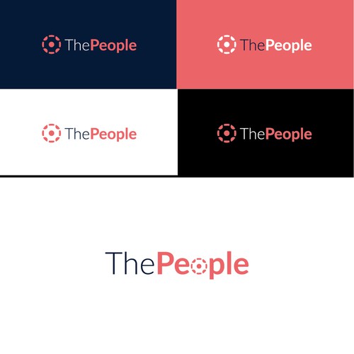 Forum design with the title 'The People'