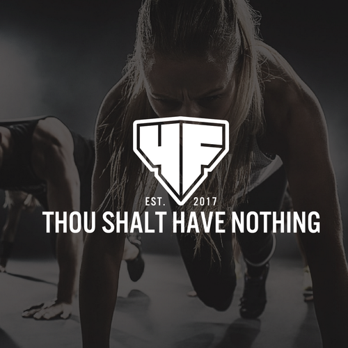 Number 4 logo with the title '4F logo'