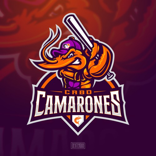 Esports logo with the title 'Cabo Camarones E-sport Logo'