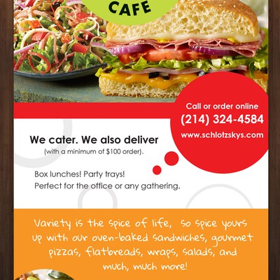 Schlotzsky's Print Ad