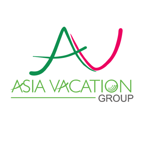 Smooth logo with the title 'Asia Vacation'
