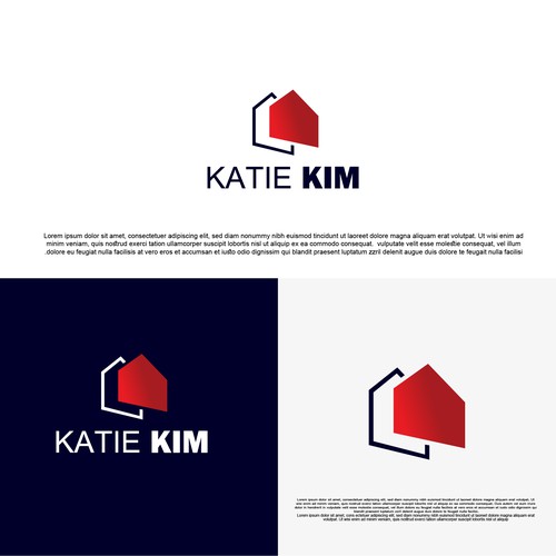 Agency brand with the title 'logo concept for Real Estate & Mortgage'