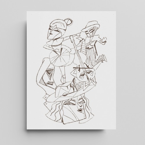 Monster artwork with the title 'The Freaks'