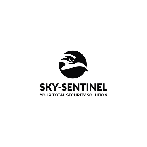 Surveillance logo with the title 'Security and Monitoring Business Logo.'