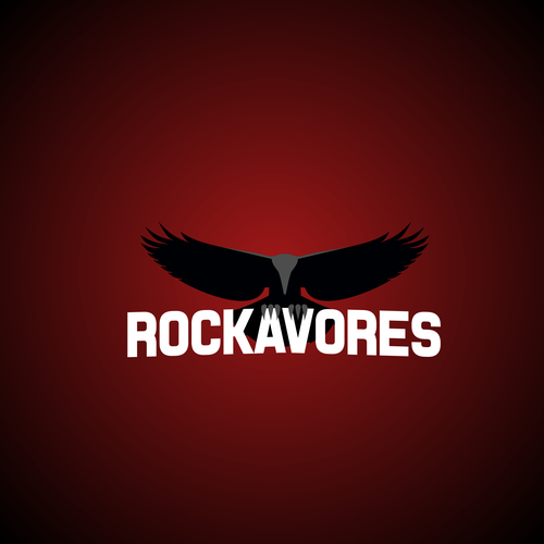 Raven logo with the title 'Rock Raven'