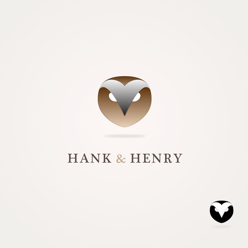 Dimensional logo with the title 'Logo proposal for premium hair & skincare grooming products.'