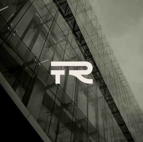 Apartment design with the title 'The Rowan Apartments Logo Design'