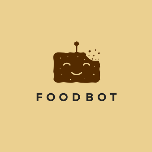 Bot logo with the title 'FOOD BOT'