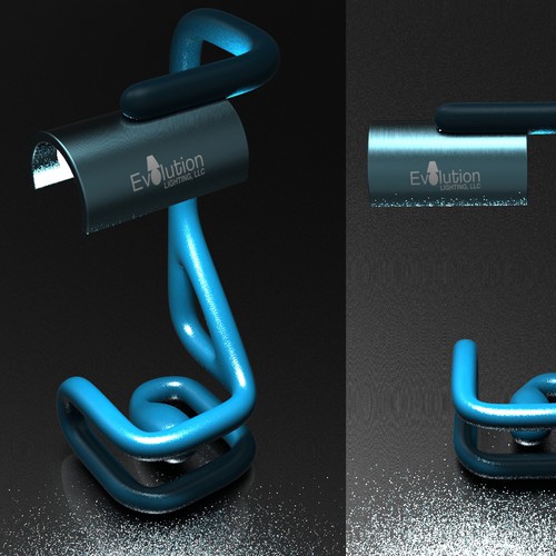 Prototype design with the title 'Innovative table lamp designs!'