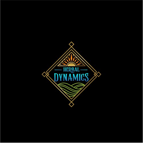 Weed logo with the title 'Herbal Dynamics'