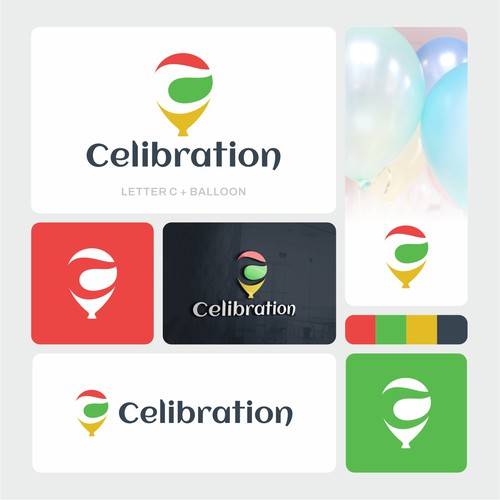 Celebration logo with the title 'celibration logo'