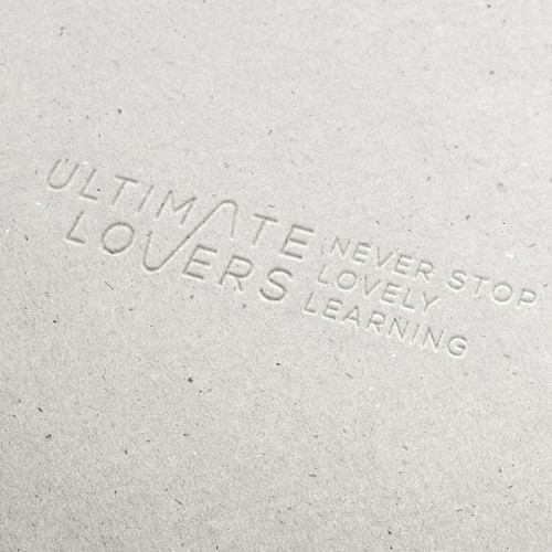 Love brand with the title 'Word mark for Ultimate Lovers'