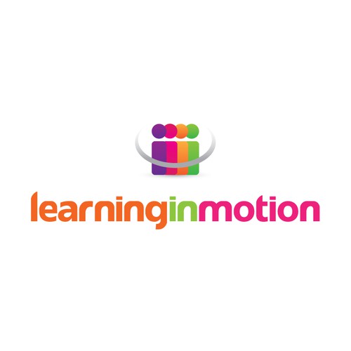 Group logo with the title 'logo for Learning In Motion'