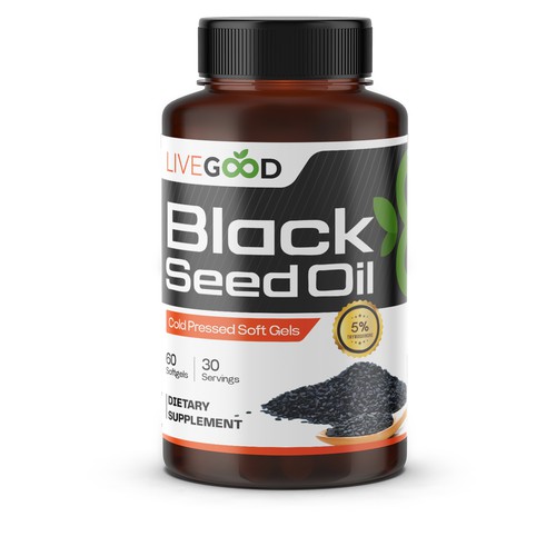 Nutrition packaging with the title 'nutritional supplemen Label Design'