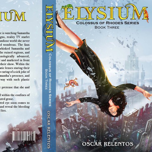 Gecko design with the title 'Elysium'