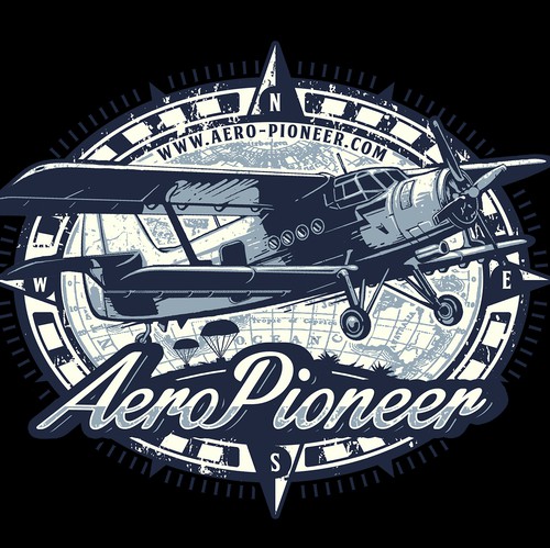 Business t-shirt with the title 'T-Shirt Design for Aero Pioneer'
