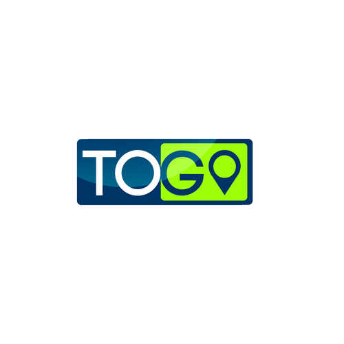 Location logo with the title 'Let's go on a trip Logo'