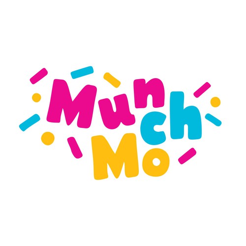 Subscription box logo with the title 'Fun Logo for Candy Subscription Box'