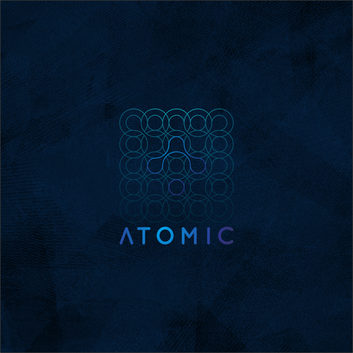 Atom logo with the title 'ATOMIC'