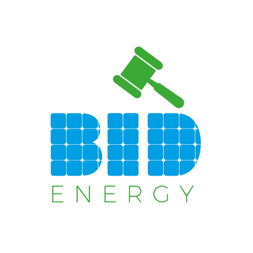 Renewable energy logo with the title 'Logo design for Bid energy'