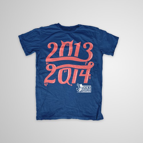 Internet t-shirt with the title 'Create an artistic t-shirt design for college students at Duke University'