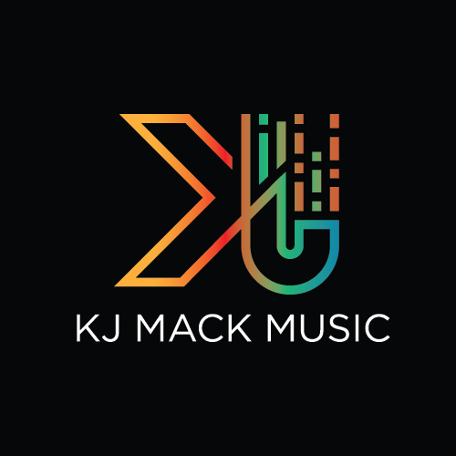 Composer logo with the title 'KJ Mack Music'