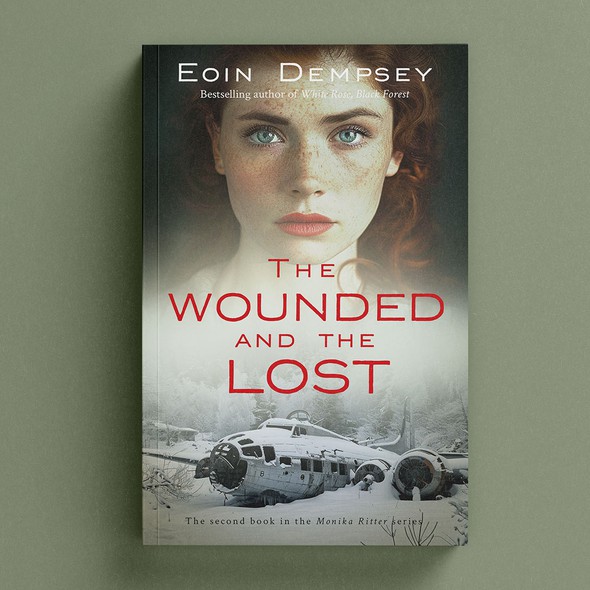 War book cover with the title 'The Wounded and the Lost '