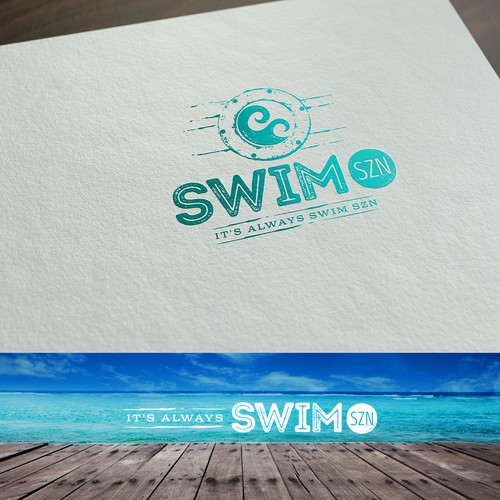 Swim design with the title 'Logo for Swim Szn'